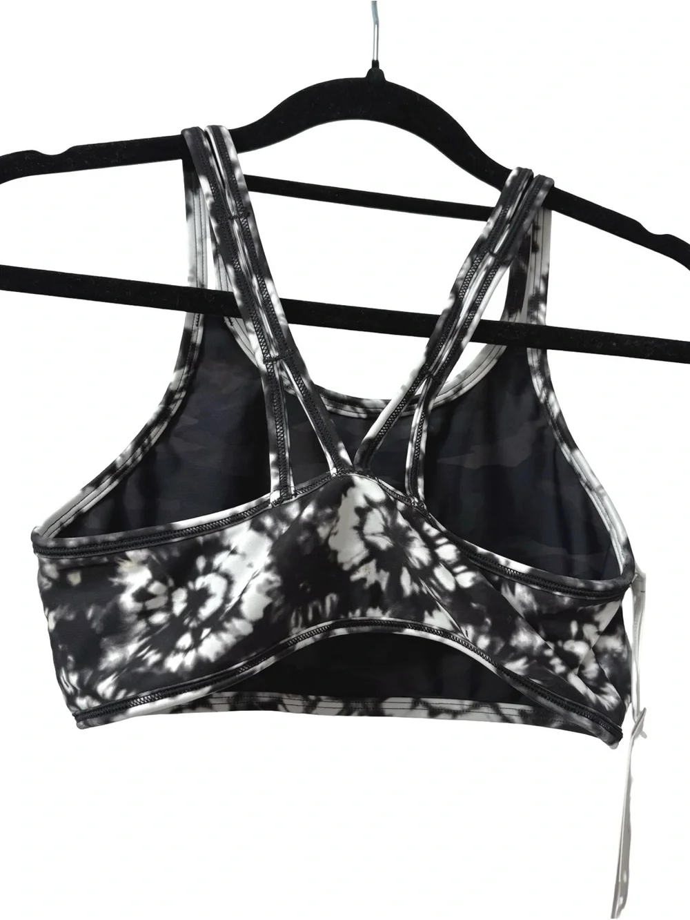 NEW Athleta Girl reversible camo tie-dye‎ bikini swim top Size XL 14